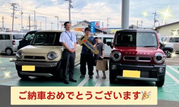 ハスラーご納車しました!